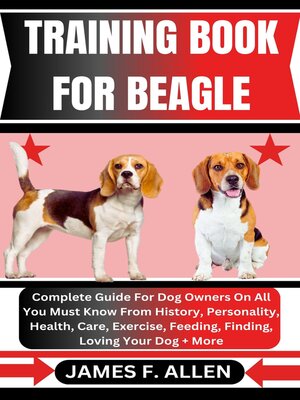 cover image of TRAINING BOOK FOR BEAGLE